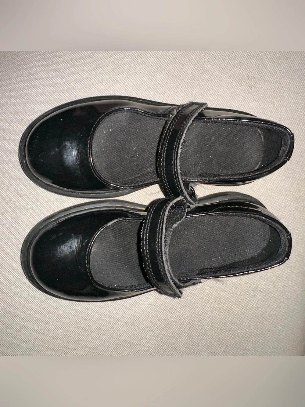Dr. Martens JUNIOR MACCY PATENT LEATHER MARY JANE SHOES